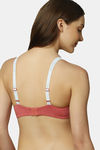 Triumph Padded Non Wired Medium Coverage T-Shirt Bra - Baroque Rose — thumbnail 2